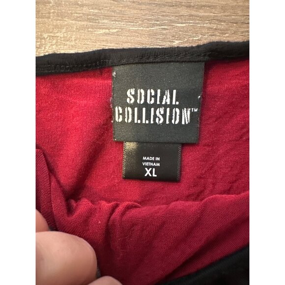 Women Size XL Black Red Cami Tank Top Spaghetti Strap Lingerie Sleepwear Casual - Picture 6 of 8